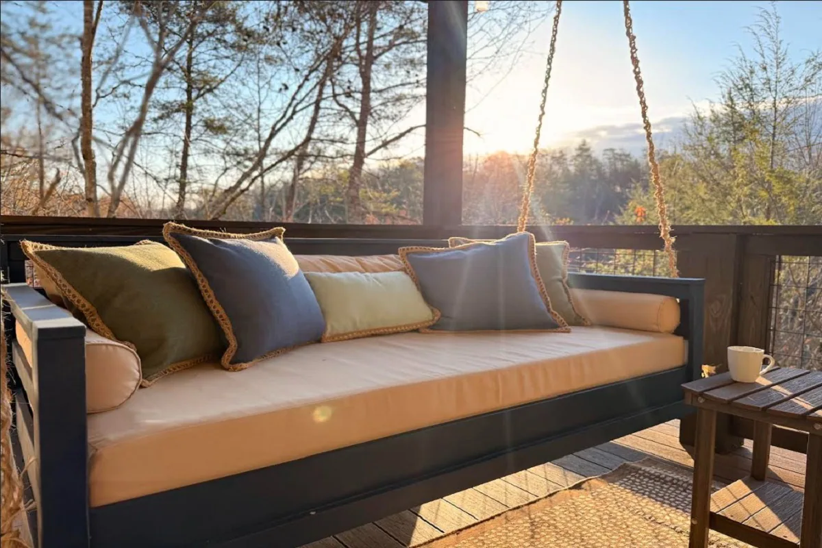*New 2022 Cabin w/ POOL! Hot Tub + Near TOWN!* — photo 4