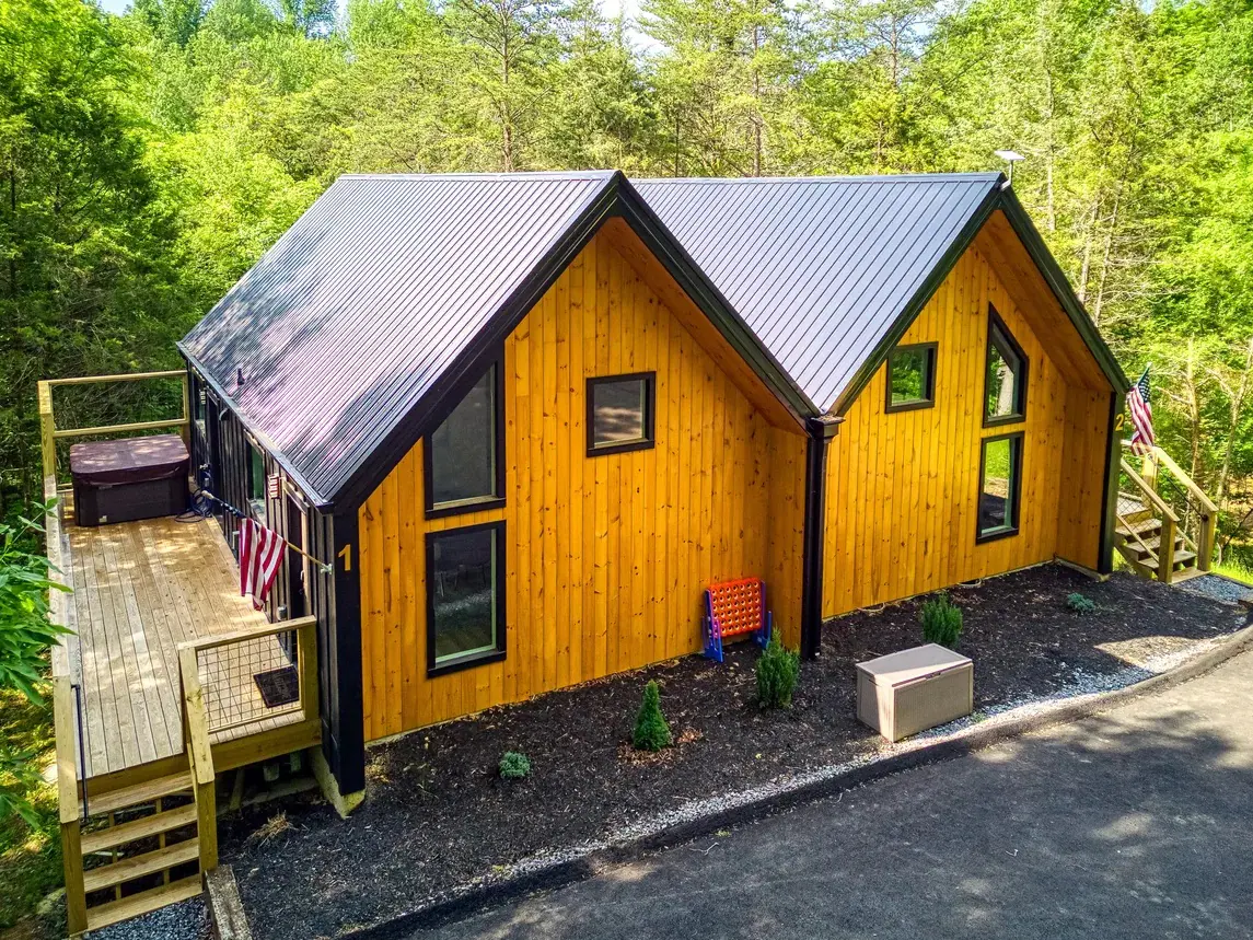 Private Hot Tub • Wooded Couples Cabin — photo 3