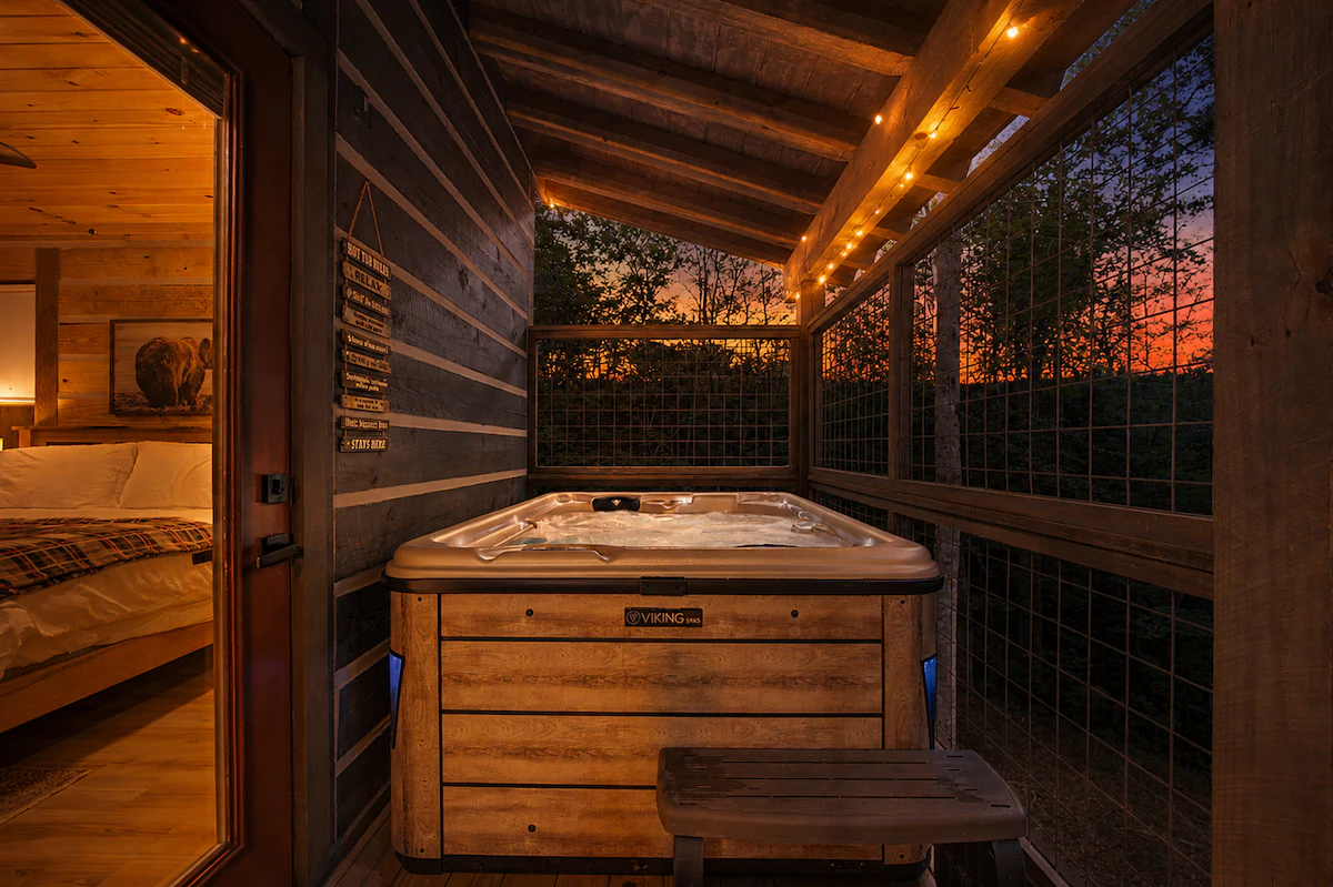 2 Cabins • 2 Hot Tubs • Lake Dock • Smokies — photo 2