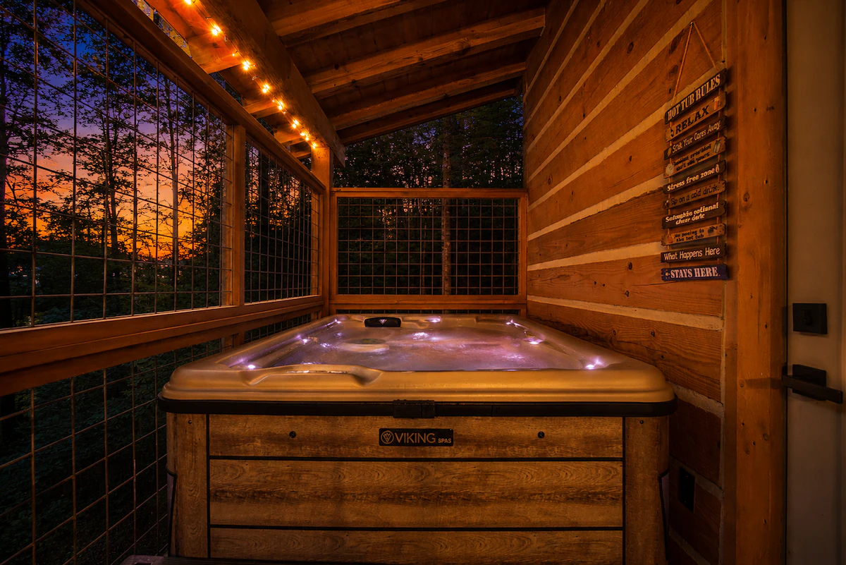2 Cabins • 2 Hot Tubs • Lake Dock • Smokies — photo 3