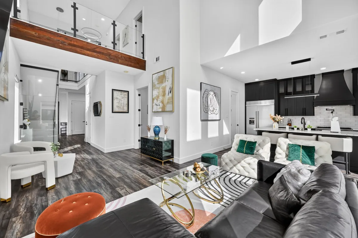 The Hollywood House | Wine Cellar | 100” TV — photo 3