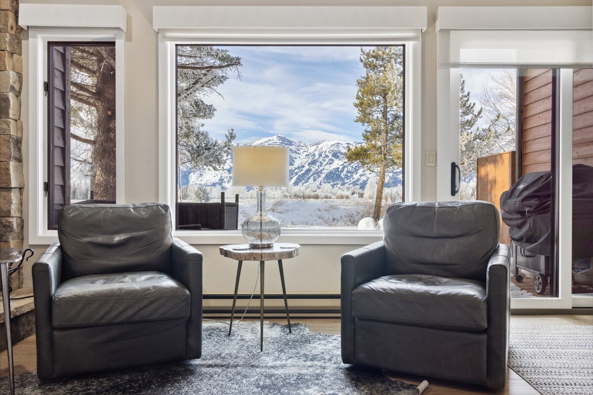 Outpost: Teton Shadows Granite E - Private Sauna! — photo 2