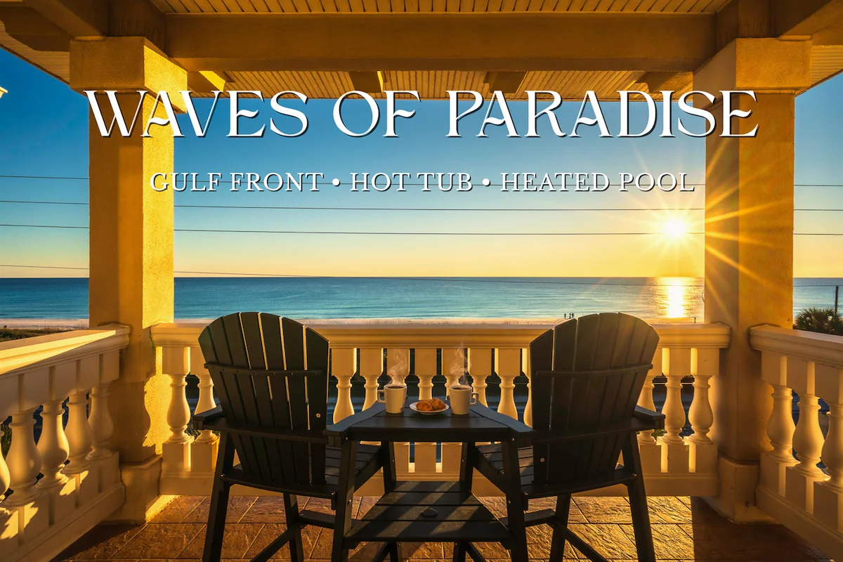 Gulf Front - Hot tub - Private Pool- amazing views
