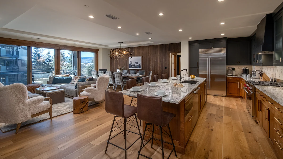 Pool Views | One Steamboat Place 408 Horsetooth — photo 2