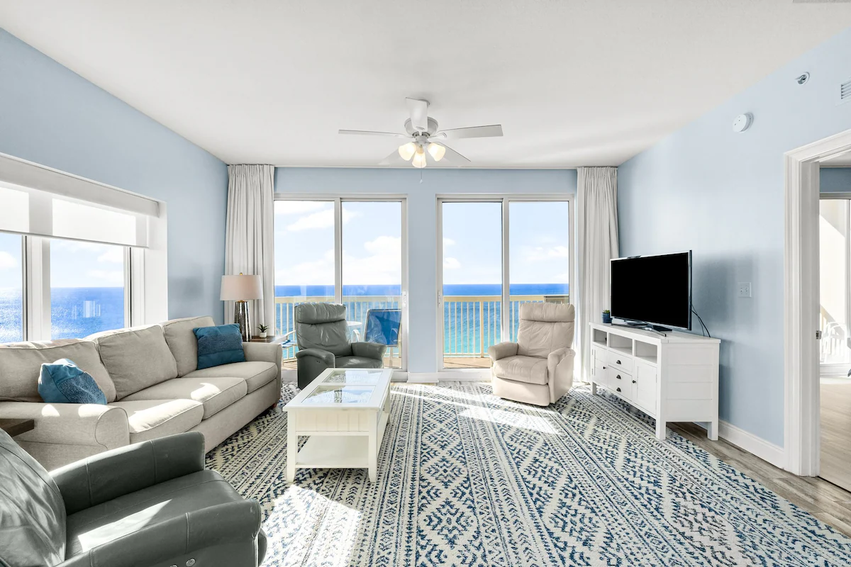 Calypso Tower East-Corner unit 19th floor- 3BR/3BA — photo 3
