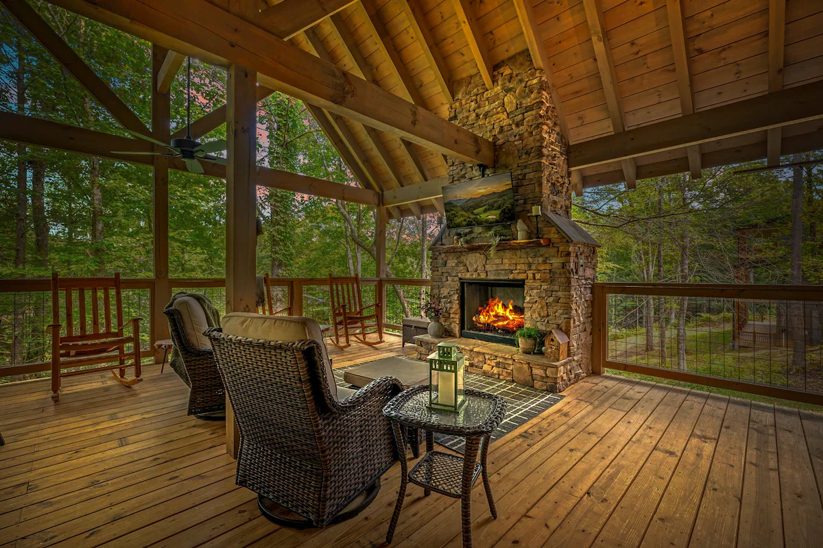 Golf Sim Cabin | Hot Tub, Game Room & Firepit — photo 2