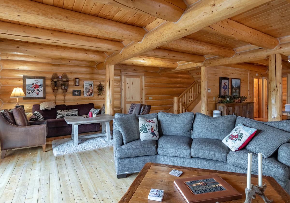 Elk Meadow Lodge: Luxury Log Home, Hot Tub — photo 4