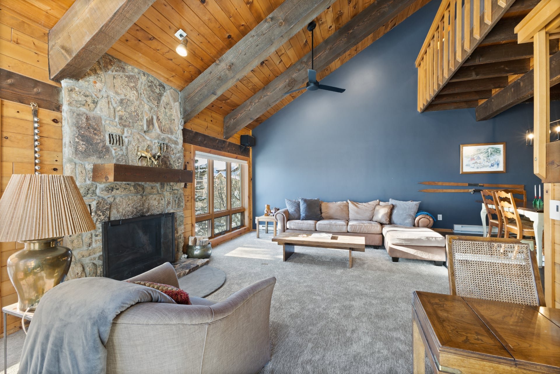 >100 Yards to Slopes + Private Hot Tub w/ Gondola Views EZCancel - Mountain Vacation Lodging — photo 2