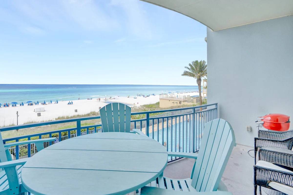 Sterling Breeze 202 Gulf Front, Perfect Floor! — photo 2